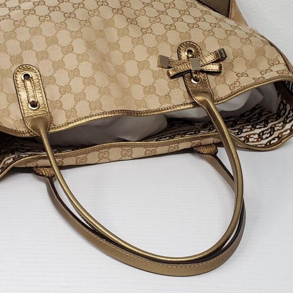 Gucci Leather Tote Bag lux226-092925 - Picture 6 of 14